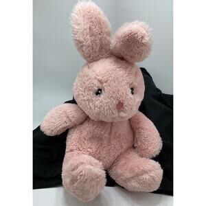 Spark Create Imagine Bunny Rabbit Plush Chime Rattle Pink Stuffed Animal 12”